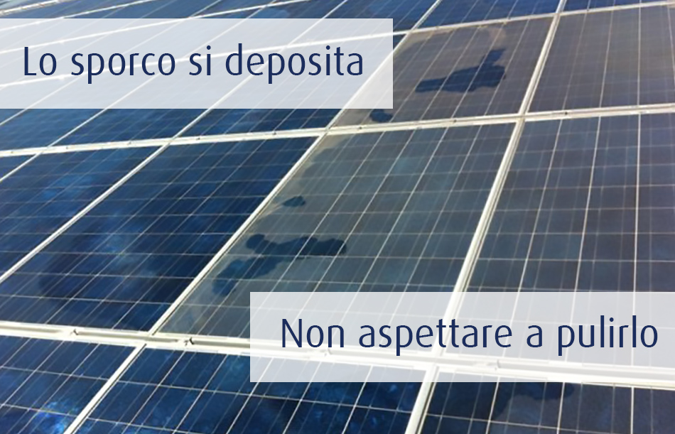 Pulizia Pannelli solari Erremme