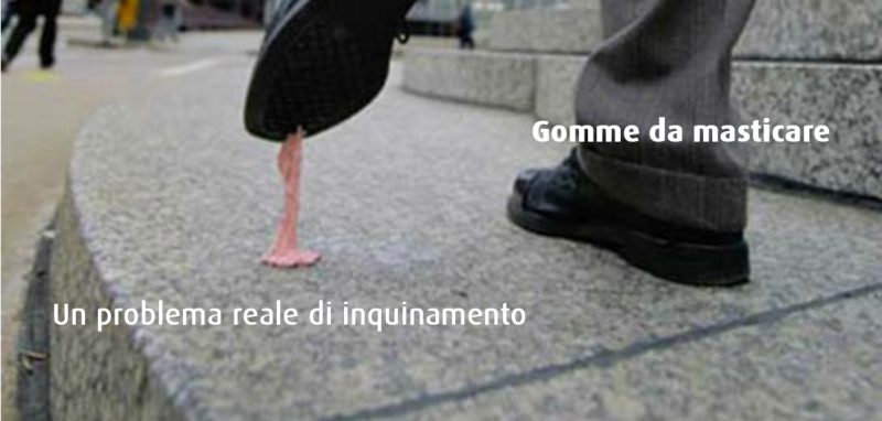 Gomme da masticare ed Inquinamento: un problema reale, ma trascurato!