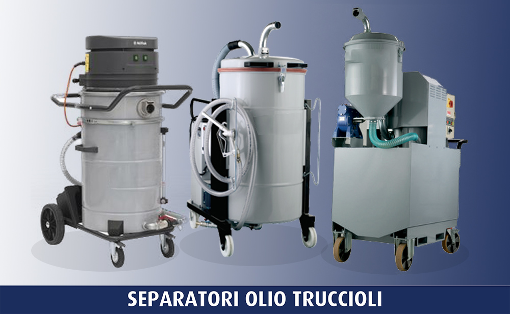 separatori olio e truccioli Erremme