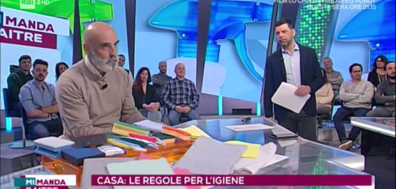 “Mi Manda Rai 3” parla di igiene, attraverso la voce di Roberto Galli